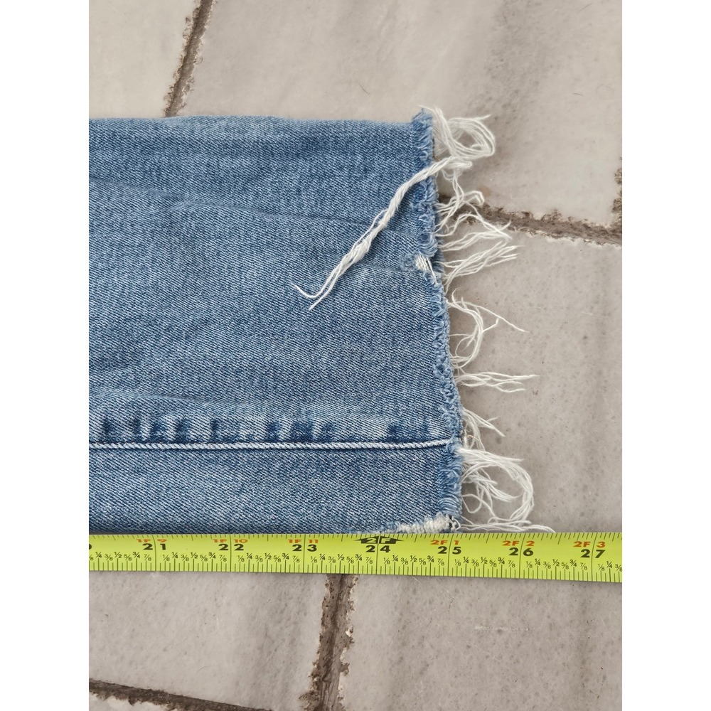 Pistola High Rise Flare Jeans Blue Distressed Raw Hem Size 25 P6088SSJ-ZMA - Picture 9 of 11